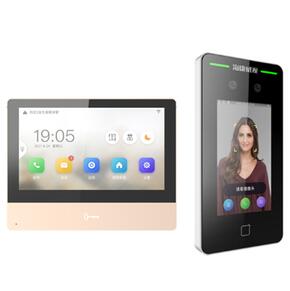 ?？等四樧R別考勤系統(tǒng)DS-K1T341M 別墅可視對講門禁